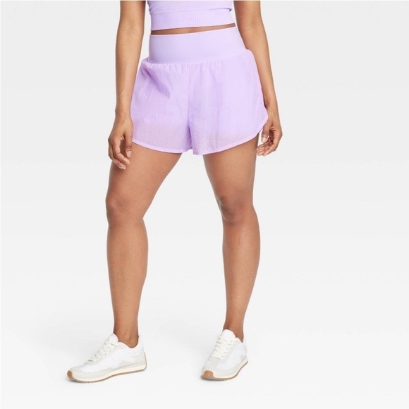 all in motion Pants - Women's Woven High-Rise 2-in-1 Run
Shorts 3" - All In Motion™ Violet new